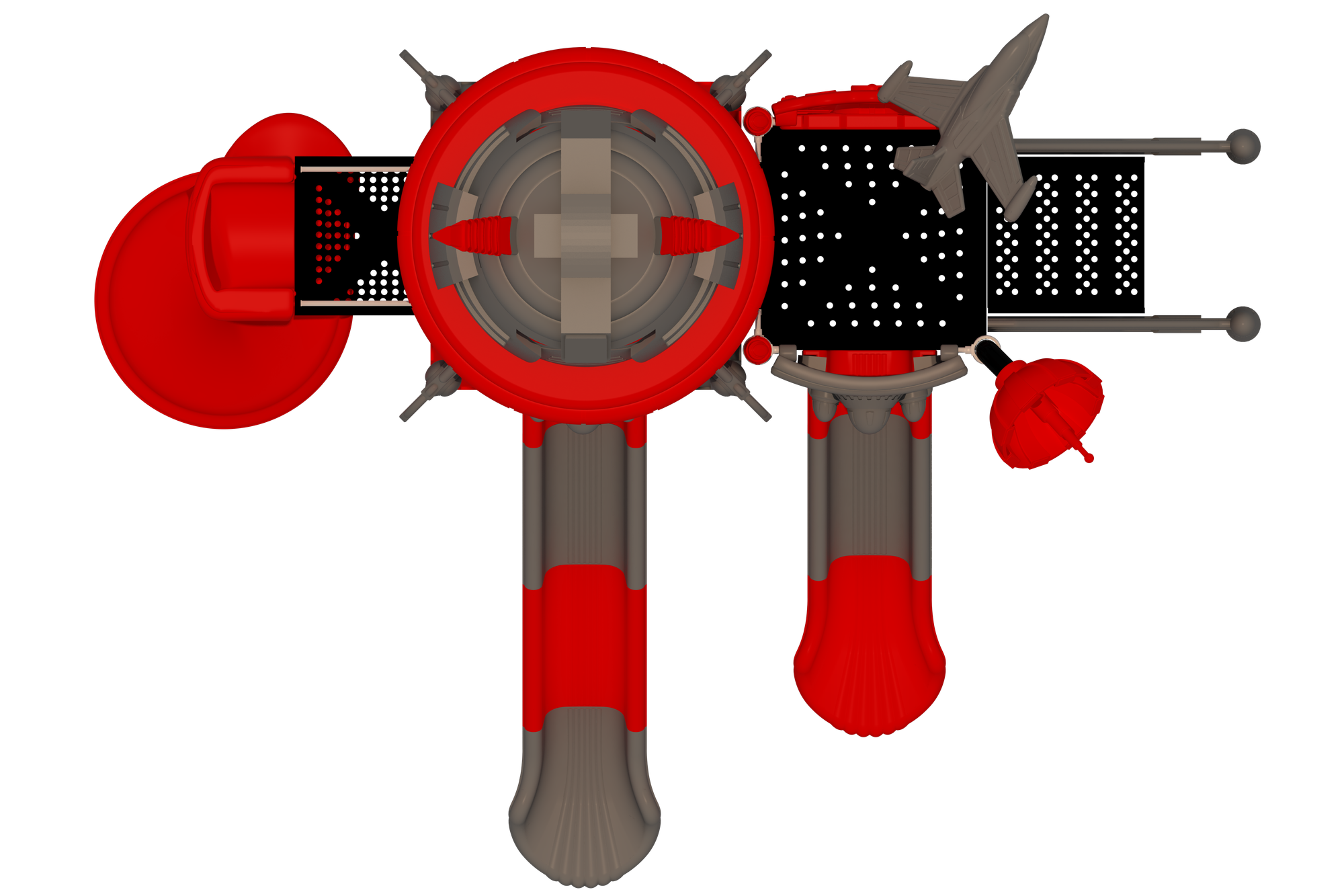 Robot Temalı Oyun Grubu E-500 PRK-500 | Temalı Metal Oyun Grupları | Erse Kent Mobilyaları